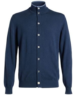 Fedeli Cardigan Cashmere - Blue