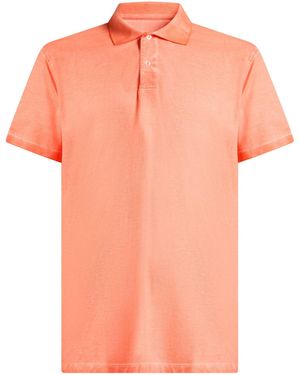Ploumanac'h Polo Shirt Cotton, Elastane - Orange