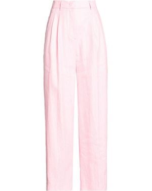 Brian Dales Pants Linen, Polyamide - Pink
