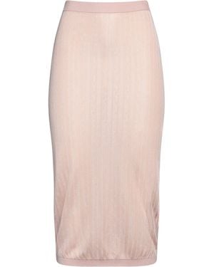 Fendi Midi Skirt Viscose - Pink