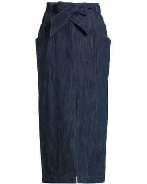 Haveone Denim Skirt Cotton - Blue