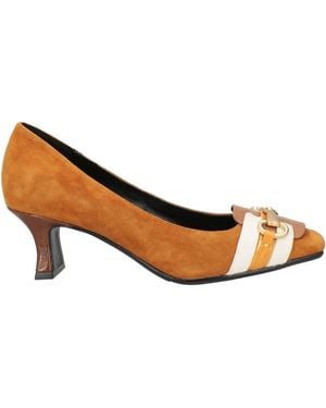 Luciano Barachini Court Shoes Leather - Brown