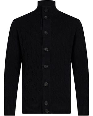 FILIPPO DE LAURENTIIS Strickjacke - Blau