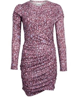 Isabel Marant Mini Dress Modal, Elastane - Red