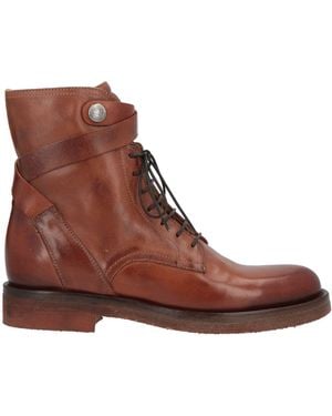 Alberto Fasciani Tan Ankle Boots Leather - Brown