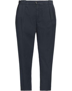 Briglia 1949 Midnight Trousers Cotton - Blue