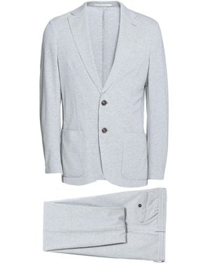 Eleventy Light Suit Cotton, Polyester - White