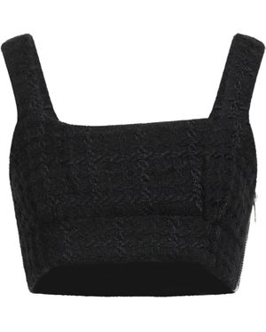 WEILI ZHENG Top - Schwarz