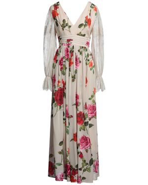 Clips Maxi Dress - White