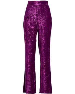FACE TO FACE STYLE Pants Pes - Purple