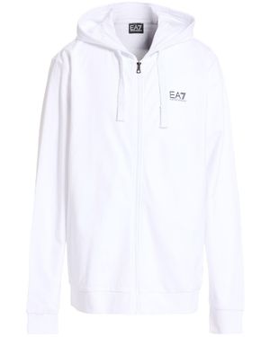 EA7 Sweatshirt Cotton - White