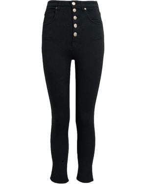 2W2M Pants Cotton, Lyocell, Elastomultiester, Elastane - Black