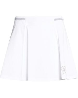 Brunello Cucinelli Mini Skirt - White