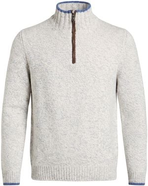 Fedeli Sweater Cashmere - White