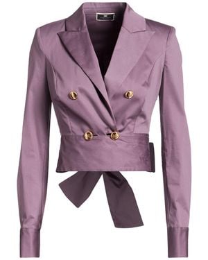 Elisabetta Franchi Blazers - Purple