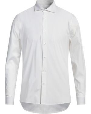 OVER/D Shirt Cotton, Elastane - White