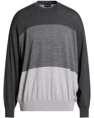 Emporio Armani Sweater Virgin Wool, Polyamide, Elastane - Gray