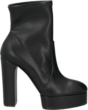 Casadei Ankle Boots Leather - Black