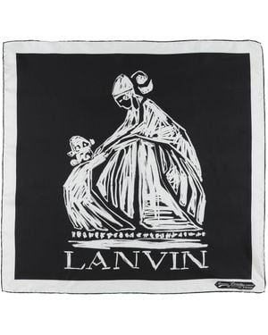 Lanvin Sciarpa - Nero