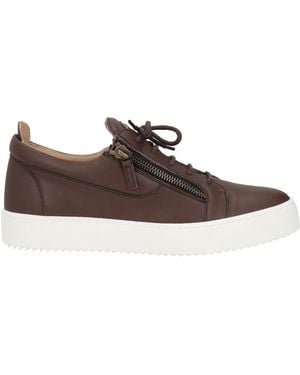 Giuseppe Zanotti Sneakers Leather - Brown