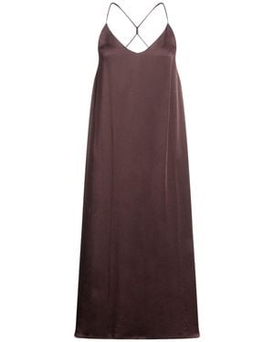 THE NINA STUDIO Chocolate Midi Dress Polyester - Purple