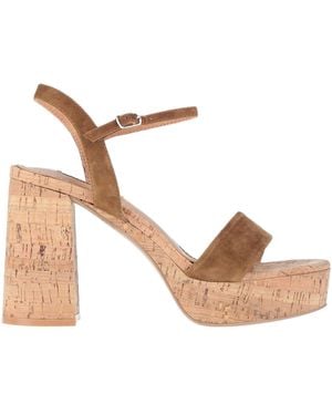 Bibi Lou Camel Mules & Clogs Leather - Natural