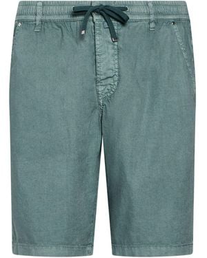 Jacob Cohen Shorts & Bermuda Shorts Cotton, Linen, Elastane - Blue
