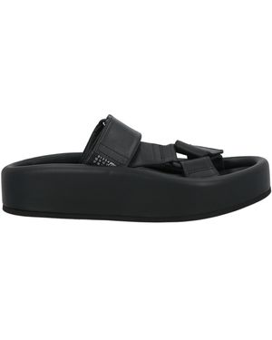 MM6 by Maison Martin Margiela Sandals - Black