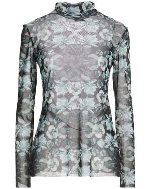 Franco Ferrari Deep Top Polyester, Elastane - Grey