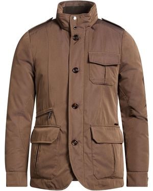 Moorer Puffer Polyester, Cotton - Brown