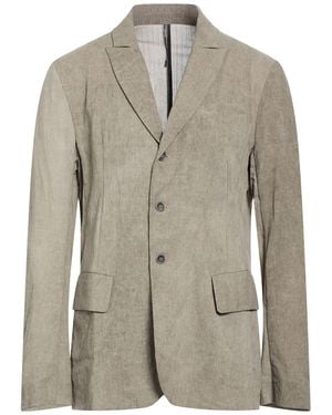Masnada Taupe Blazer Cotton, Linen, Wool - Grey