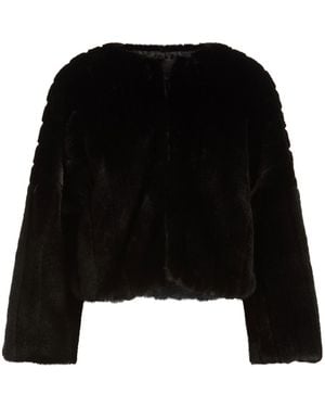 Pinko Shearling- & Kunstfell - Schwarz