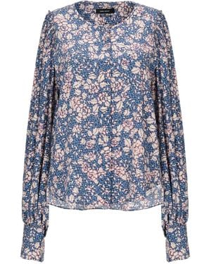 Isabel Marant Slate Shirt Silk, Elastane - Blue