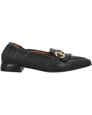 Mjus Loafers Leather - Black