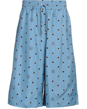 MCM Shorts & Bermuda Shorts Viscose - Blue
