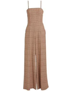 Twinset Jumpsuit Wool, Polyester, Viscose, Elastane - Natural