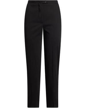 .., merci italia Pants Polyester, Viscose, Wool, Elastane - Black