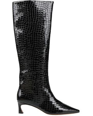 Alexandre Birman Boot Leather - Black