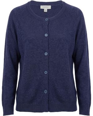 Crossley Cardigan Virgin Wool - Blue