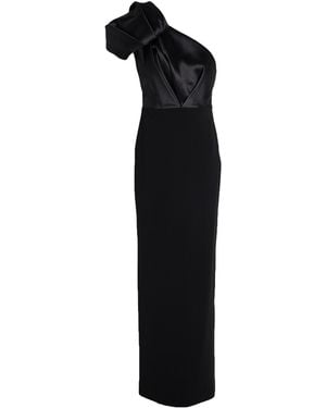 Solace London Vestido Largo - Negro