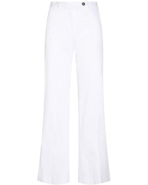 Massimo Alba Trouser - White
