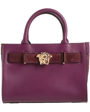 Versace Handbag Calfskin - Purple