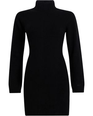 Vetements Mini Dress Virgin Wool, Cashmere - Black