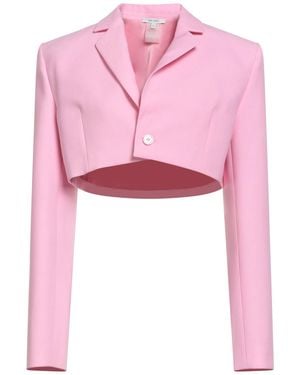 Nensi Dojaka Blazer Polyester, Virgin Wool, Elastane - Pink