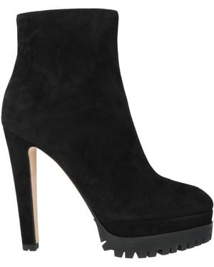 Sergio Rossi Ankle Boots Leather - Black