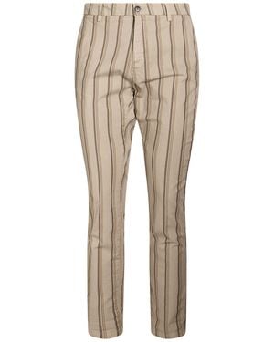 Mason's Pants Cotton, Elastane - Natural
