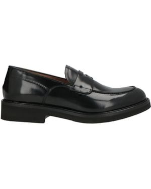 Testoni Loafers Leather - Black