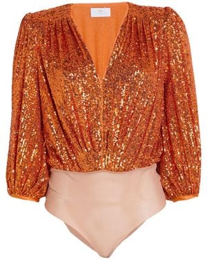 Nenette Bodysuit - Orange