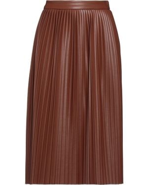 Jijil Midi Skirt - Brown