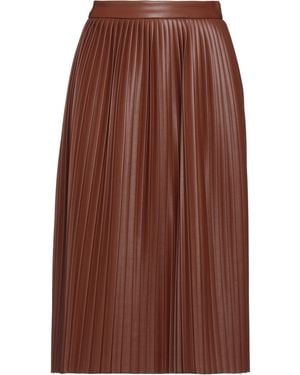 Jijil Midi Skirt - Brown
